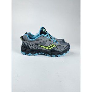 Saucony Excursion TR Womens Size 8.5 Running‎ Trail Hiking Shoes Sneakers Gray
